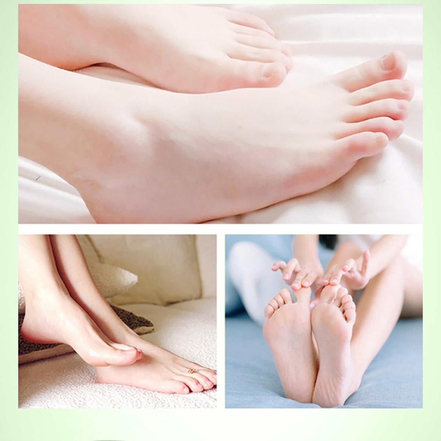 AuraAnge 4 PCS Aloe Vera Foot Peel Mask - Exfoliating Socks for Callus Removal - Cracked Heels, Dead & Dry Skin. Moisturizing for Soft, Smooth Feet