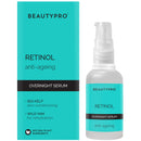 BEAUTYPRO RETINOL 1Anti-Aging Overnight Face Serum 30ml | 100% Plant Based Skincare Serum | Anti-Aging, Targets Blemishes, & Reduces Inflammation | Seaweed Kelp Complex & Organic Pine Oil |