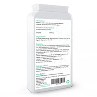 L-Lysine Tablets 1000mg 90 Tablets - High Strength Essential Amino Acid, Vegan, Non-GMO, Gluten Free Supplement, 3 Months Supply, UK Manufactured to GMP Standards by Pharmanostix