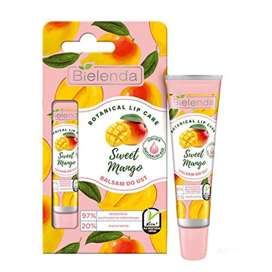 Bielenda Botanical Lip Balm Lip Care 10g Vegan Friendly Sweet Mango