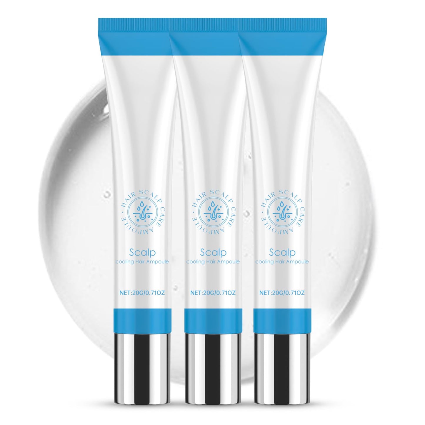 Scalpy Hair Growth Serum For Hair Loss & Thinning, Scalp Oil With Built-In Massage Roller