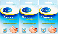 Scholl Verruca Removal Plasters 15 Plasters x 3 Packs