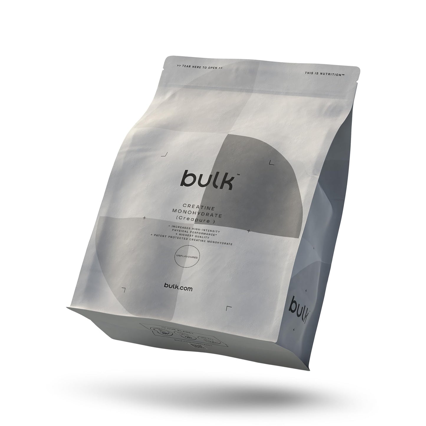 Bulk Creapure Creatine Monohydrate Powder, Mixed Berry, 500 g, 100 Servings