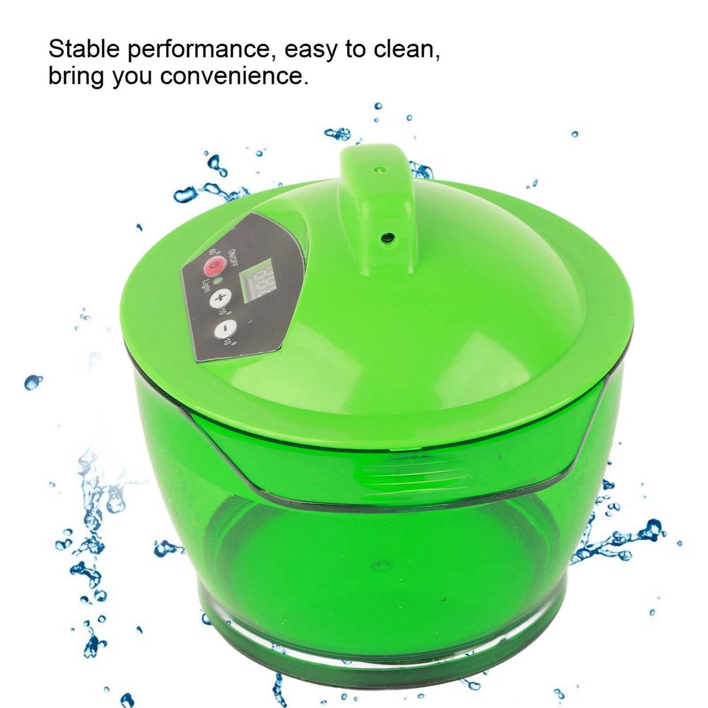 Generic 3 Colors Electric Mixer, Electric Hair Coloring Bowl,Mixer,with Removable Fan Blade Fast and Even Mixing Time Saving Convenient Operation Perfect Saturation Stable Perf (Green)