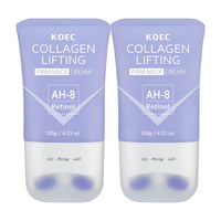 TMYIOYC ANGEL SILK AH-8 Collagen Neck Firming Cream - Best for Tightening Sagging Skin, Neck Cream for Sagging and Tighten, Retinol Neck Tightening Cream with Roller, Tighten and Lift Neck Cream 2pcs