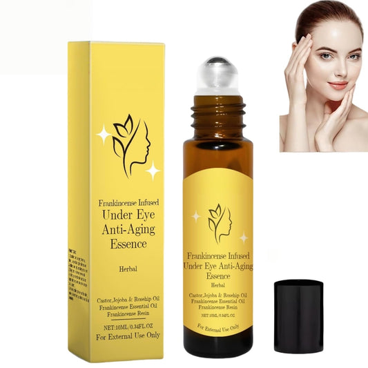 Fankayi Rollerball Castor Oil,Eyelid Lifting Cream,Eye Cream for Dark Circles and Puffy Eyes,Eyes Roller for Dark Circles and Puffiness,Eye Serum for Lines and Wrinkles,A Cure for Darkness