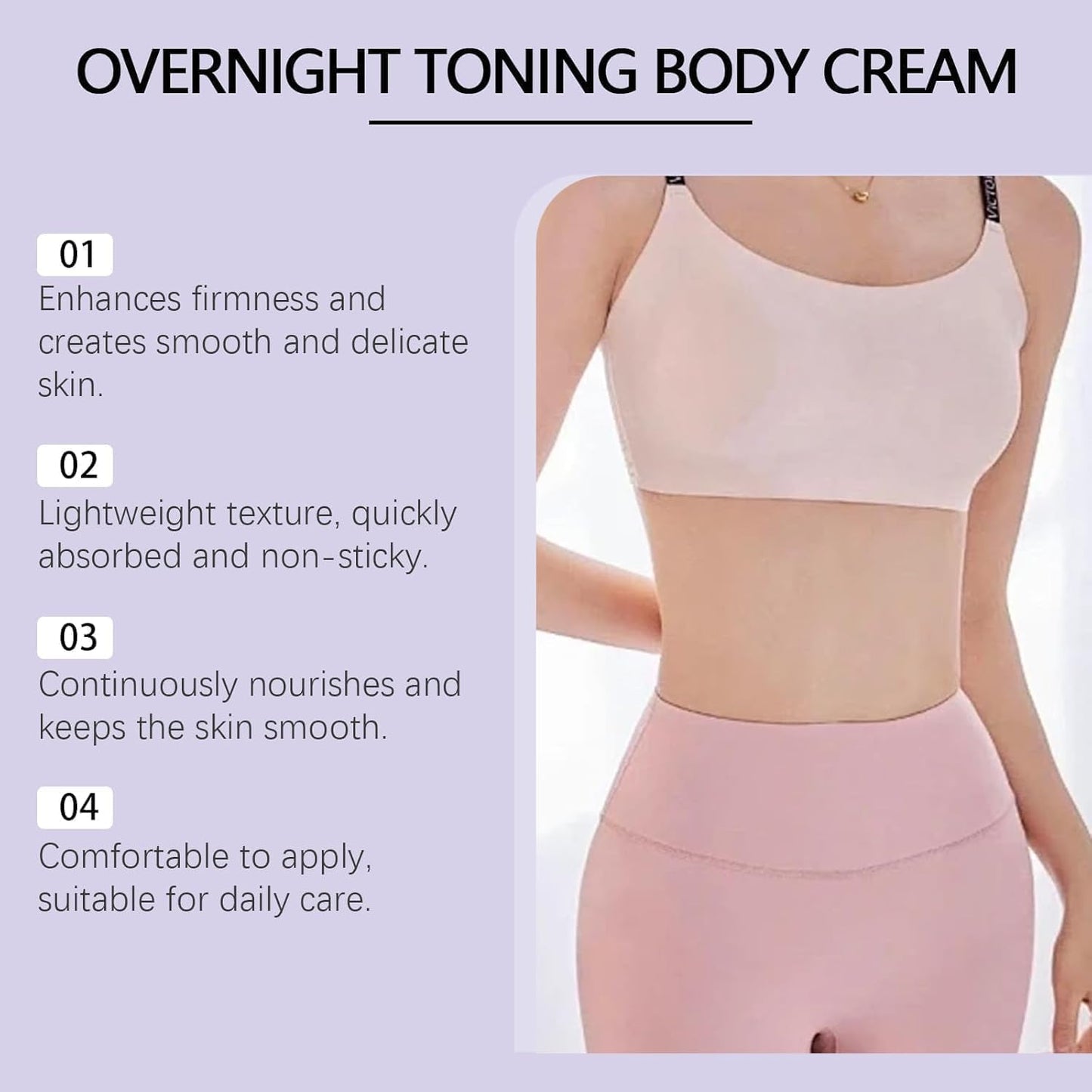 Get Dreamy Overnight Toning Whip,Get Dreamy Cream,Overnight Body Toning Cream, Advanced Firming & Wrinkle-ReducingCream,Restore skin Elasticity, Natural Body firming Oil Suitable for All Skin Types