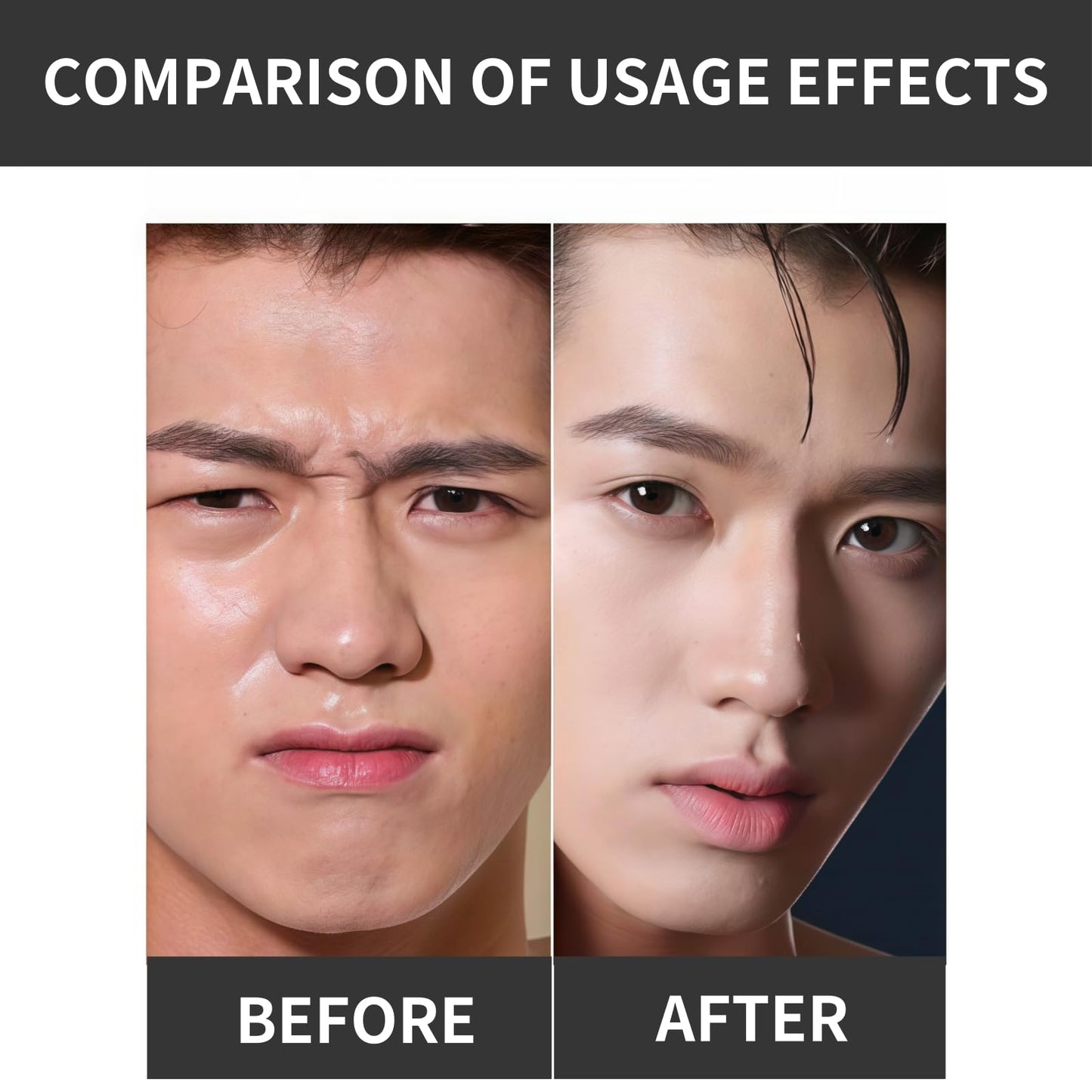 Fankayi 6PCS Mens Face Mask Set,Face Masks for Men,Skincare Gift Set for Men,Mens Facial Care Kit,Anti Aging Face Mask,Sheet Face Masks Multipack,Friendly to All Skin,Refreshing & Oil Control,Hydrating Sheet