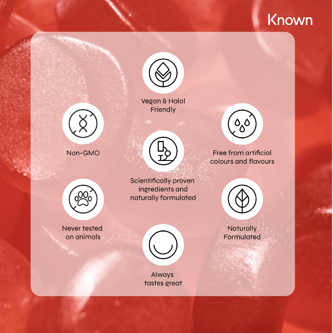 Postpartum Support Gummies by Known Nutrition | Natural Support After Pregnancy | Delicious Natural Mixed Berry Flavour | 60 Two-a-Day Vegan Vitamin Gummies (Two Month’s Supply)