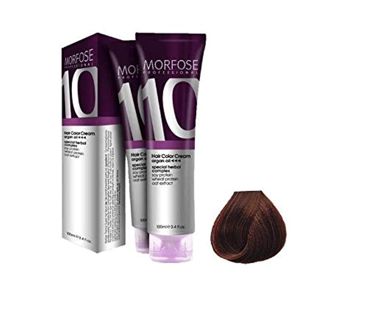 MORFOSE Morfose 10 Professional Hair Colour Cream 100 ml, No. 7.4 Copper