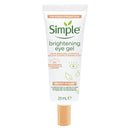 Simple Protect ‘n’ Glow Brightening Eye Gel cruelty-free and vegan for the protection and hydration of screen-stressed and tired eyes 25 ml