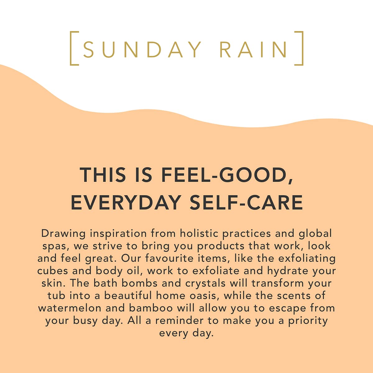 Sunday Rain Nourishing Luxury Uplifting Tropical Bubble Bath with Mango Butter and Coconut Oil, 450ml
