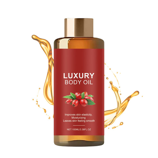 ISBEAUSOLS Magic Body Soothing Oil - Magic Luxury Body Oil - Firming & Tightening Body Oil for Dry Skin - Body Lotion for Women with Coconut, Honey & Rosehip - Radiant Skin, Effectively Improves Fine Lines