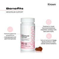 Known Menopause & Perimenopause Support Gummies | All in one Complex | Delicious Tutti Frutti Flavour Natural Flavourings | 60 Two-a-Day Gummies (One Month’s Supply) (2)