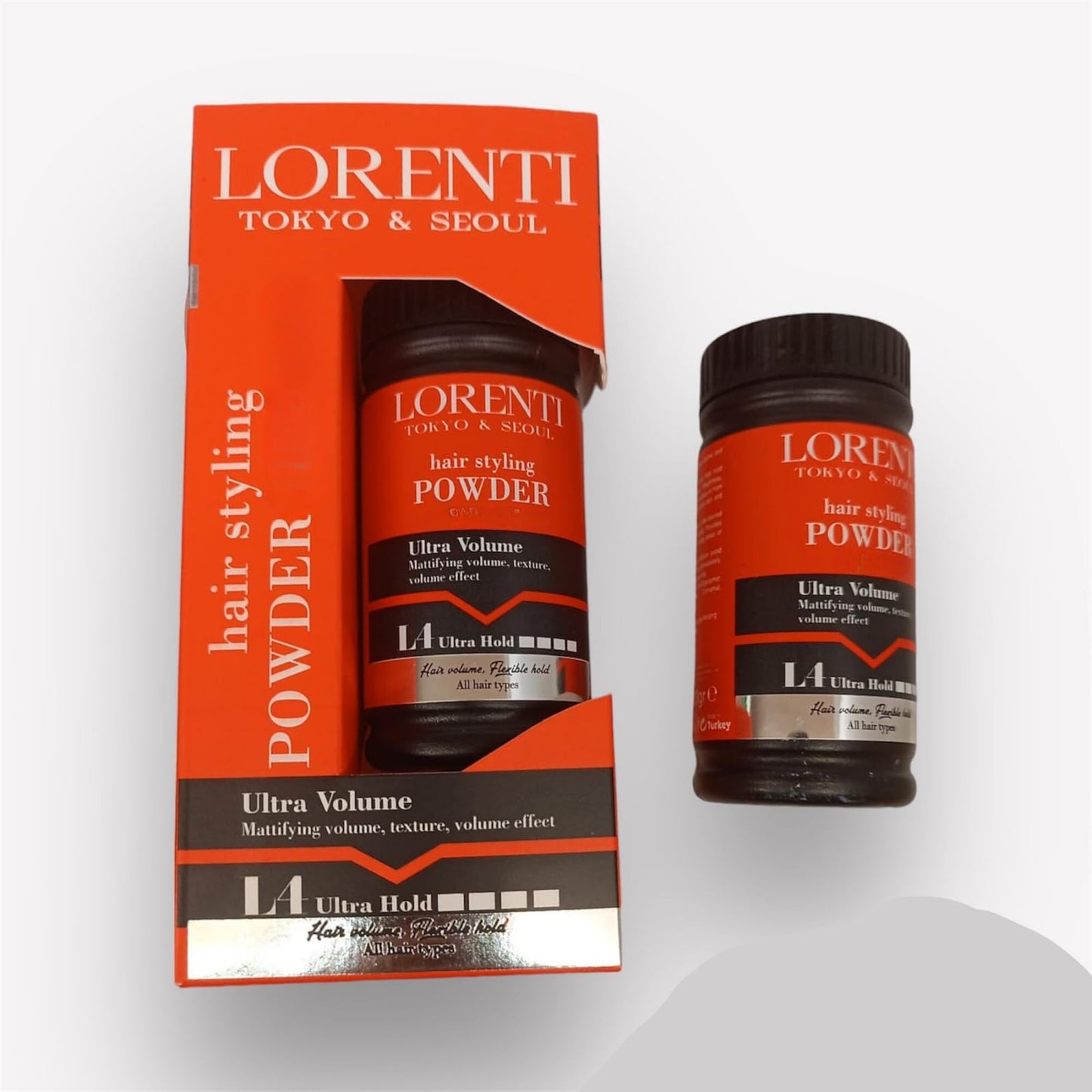 Lorenti Hair Styling Powder Wax L4 | Intense Volume | Mattifying Volumizing Texturizing | Ultra Hold 20gr