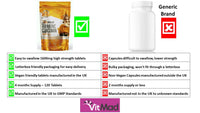 Turmeric Curcumin Ginger Black Pepper - 120 Tablets - 95% Curcuminoids - Naturally Reduces Inflammation