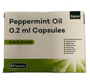 Peppermint Enteric Coated Oil Capsules - 84 Soft Gel Capsules (0.2ml Each), Gastro-Resistant Natural Soothing Mint Capsules Sealed in Hygienic Blister Strips Supports Healthy Digestion