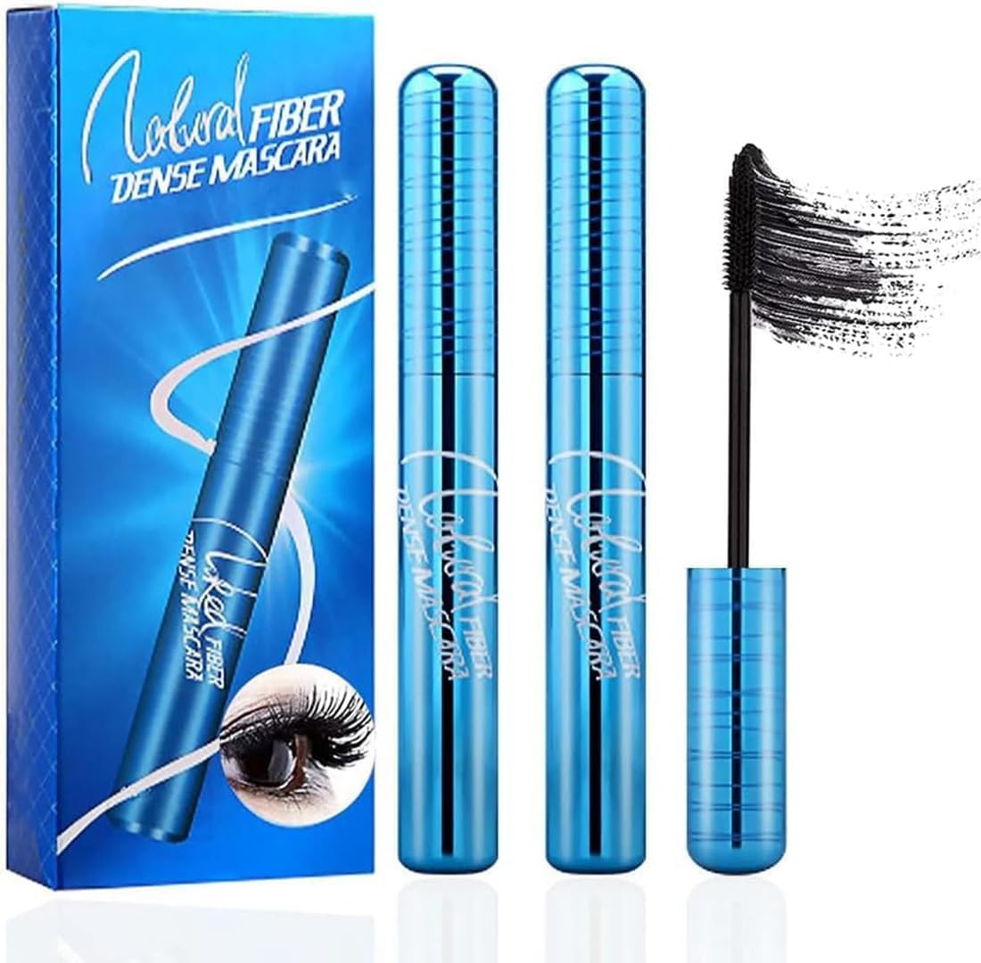 HUALEI-V 2pack Prime-Lash Mascara for Mature Ladies,Prime-lash Mascara for Seniors with Thinning Lashes Waterproof Mascara Black Volume and Length,Hypoallergenic Mascara for Sensitive Eyes for Mature Women.