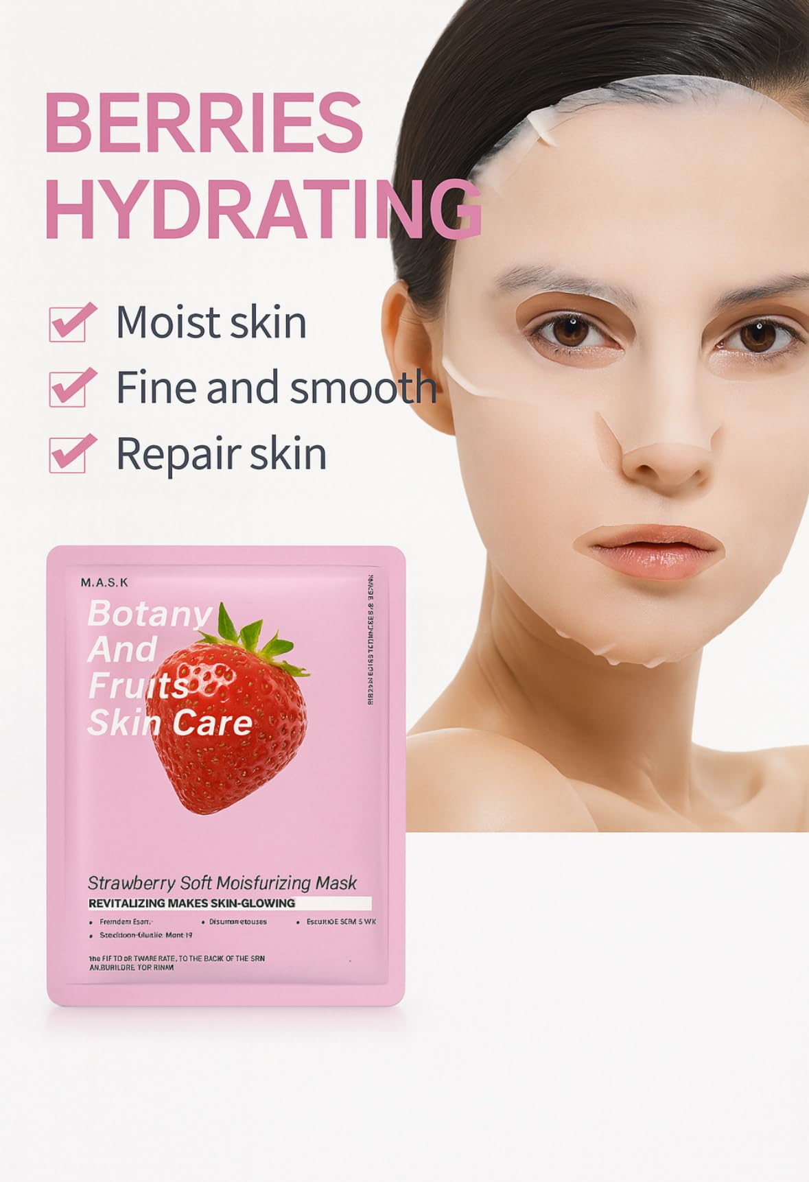 Generic Beauty Face Mask Multipack,Sheet,Skincare Facial Mask Sheets,Anti-Aging Facial Masks,
