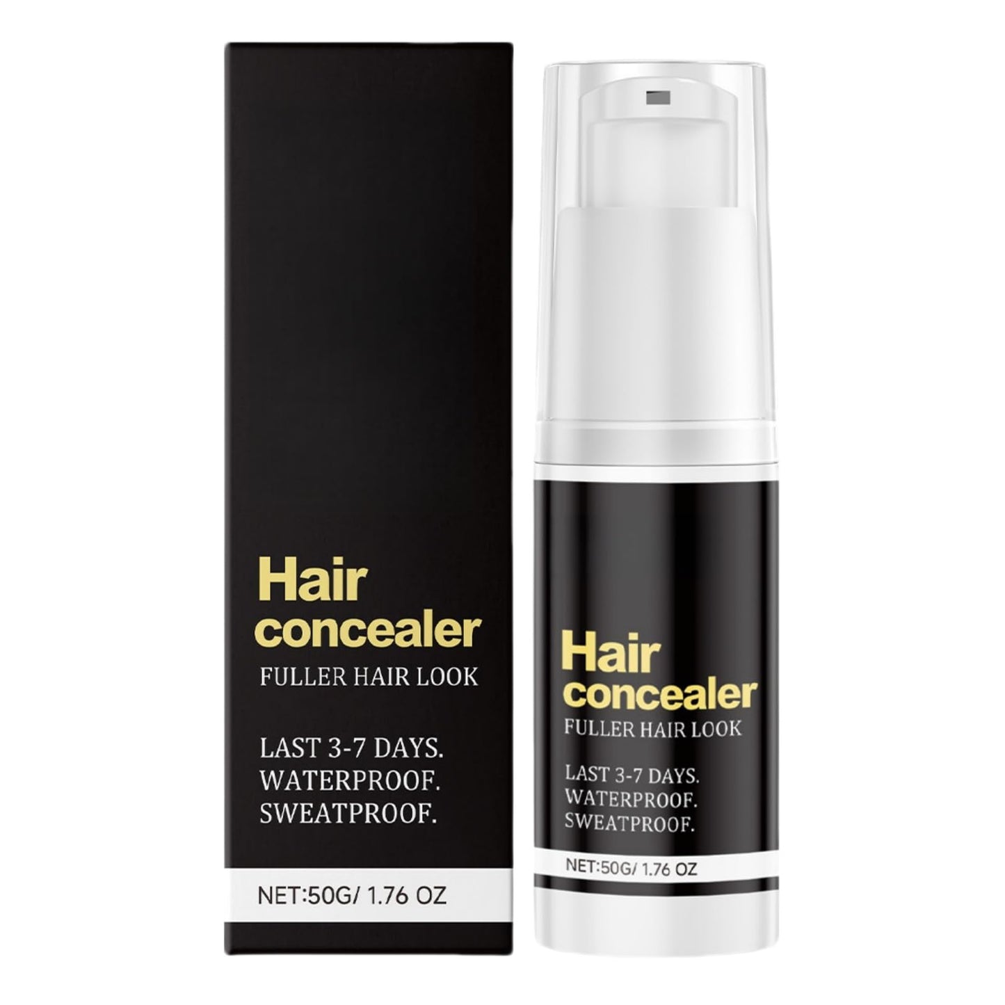 Hairfillup Hair Concealer,Hairfillup Hair Concealer for Men,Root Cover Up,Con-cealer for H-air,Ha-ir Fillup H-air Co-ncealer,Hair Fibers for Men,Easily Cover Loose Hair and Show Hair Volume