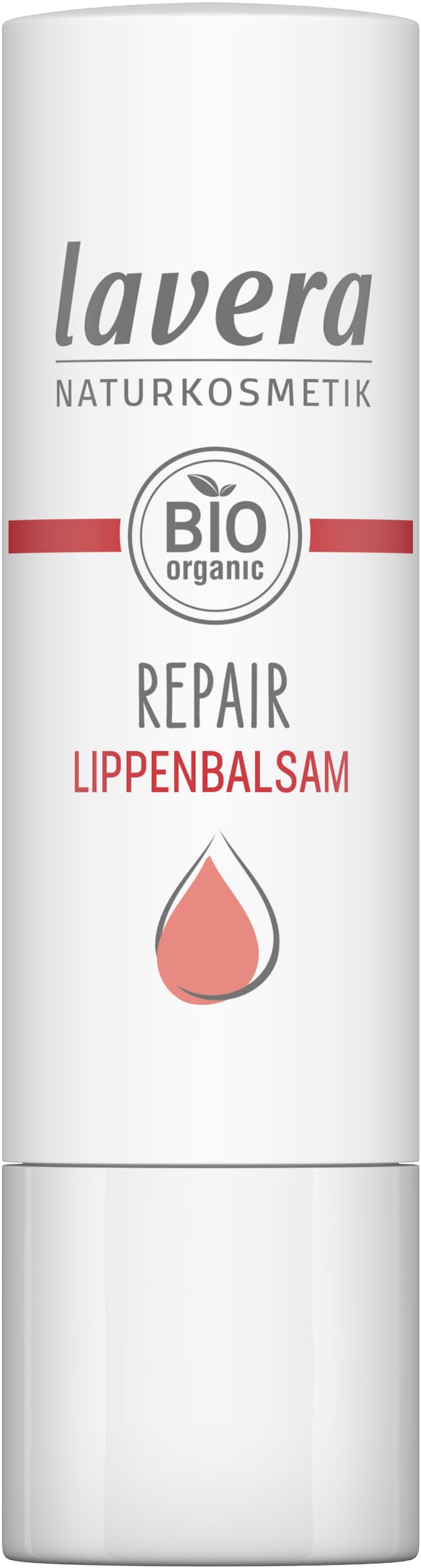 lavera Repair Lip Balm - Protects against dehydration - Instant help - with organic pomegranate & organic argan oil - vegan