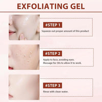 OunTechGlory Purifying Exfoliating Gel - Exfoliating Face Wash - Gentle Cleansing & Moisturizing for Soft, Purified Skin - Facial Scrub Soothe & Purify