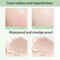 Shengqialun Green Colour Corrector Primer, Anti Redness Cream For Face Long-Lasting, Green Concealer Waterproof & Sweat-Proof Formula, Face Primer Makeup For Women And Girls