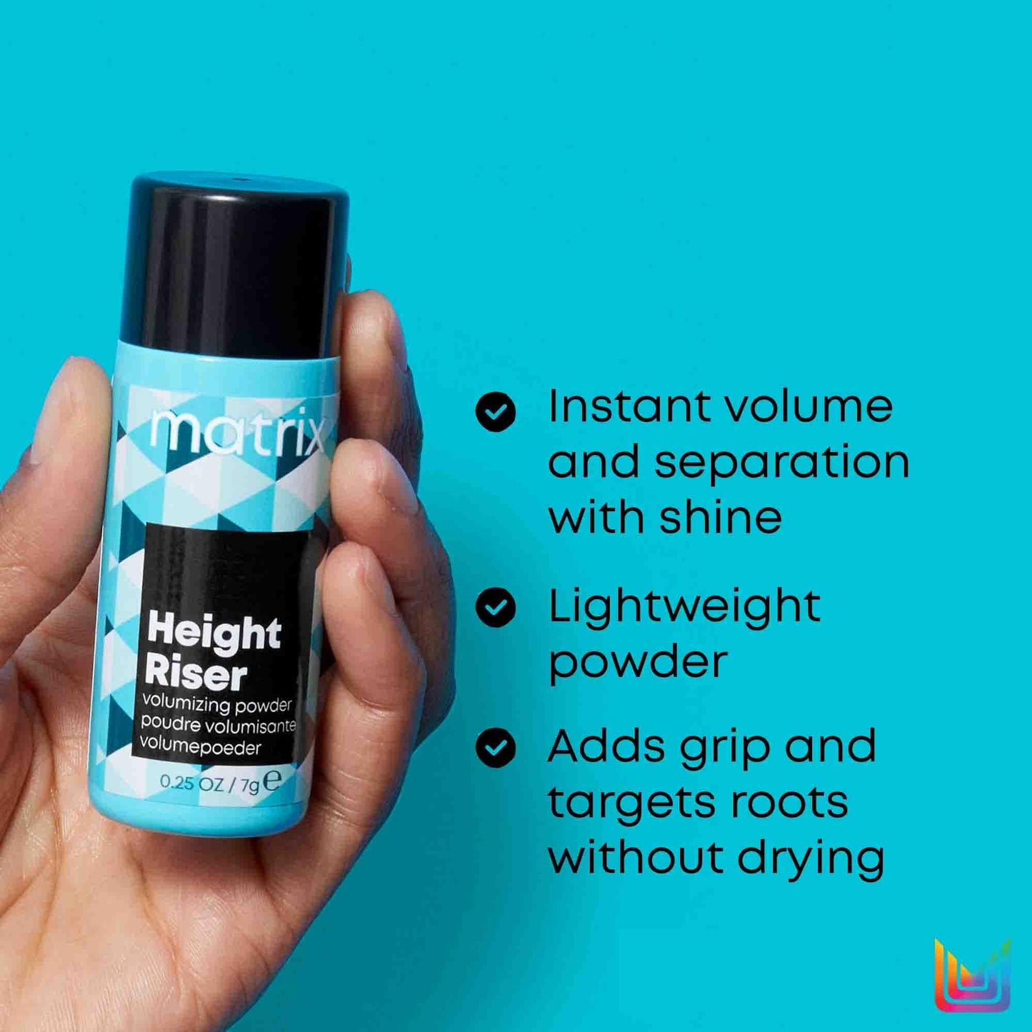 Matrix Height Riser Volumising Styling Powder, Gives Instant Volume and Shine, 7g