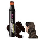 Generic Hair Root Touch Up Stick & Brush – Temporary Hair Dye Pen for Grey Coverage, Natural-Looking Root & Beard Touch Up, Easy to Use, Travel-Friendly, for Men & Women (Black Brown)