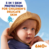 NIVEA SUN Kids Protect & Sensitive Sun Lotion (200ml) Sunscreen with SPF 50+, Kids Suncream for Sensitive Skin, Immediately Protects Against Sun Exposure
