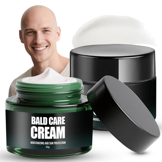 ThamGlow 2Pcs Bald Cream, Hair Care Cream, Scalp CareCream, Moisturizing Nourishing And Scalp Care