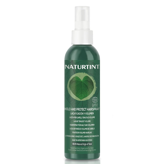 Naturtint Fixing Paint - More Volume and Shine, Perfect Natural Finishing, Anti-Frying Effect, 99.6% Natural Ingredients, Baobab Extract, Colourless, 175 ml
