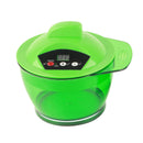 Generic 3 Colors Electric Mixer, Electric Hair Coloring Bowl,Mixer,with Removable Fan Blade Fast and Even Mixing Time Saving Convenient Operation Perfect Saturation Stable Perf (Green)
