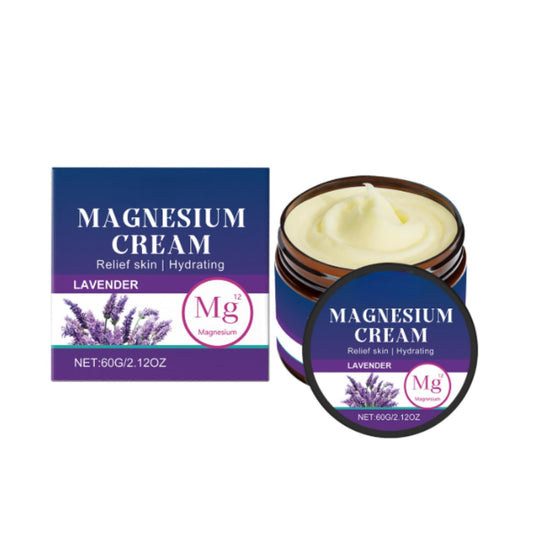 ISBEAUSOLS Magnesium Cream for Sleep - Magnesium Balm for Skin Muscle & Body Calm Moisturing