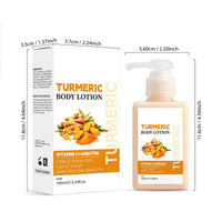 Turmeric Body Lotion, Tumeric Cream For Face And Body,Remove Acne, Dark Spots, Smooth Skin, Anti-Aging Firming Body Lotion Body & Face Dry Skin Moisturizer -100ml