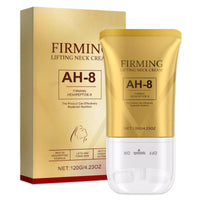 Neyeau Ah-8 Firming Neck Cream,Tighten and Lift Neck Cream with Double Roller Massage for Saggy Skin, Reduces Wrinkles, Fine Lines & Double Chin