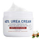 40% Urea Cream - Hand & Foot Creams, Urea Foot Cream Fast-Acting Cracked Heel Repair, Hydrating Lotion for Cracked Heels and Dry Skin Deep Moisturizing, Softens Calluses, Nourishes Rough Skin