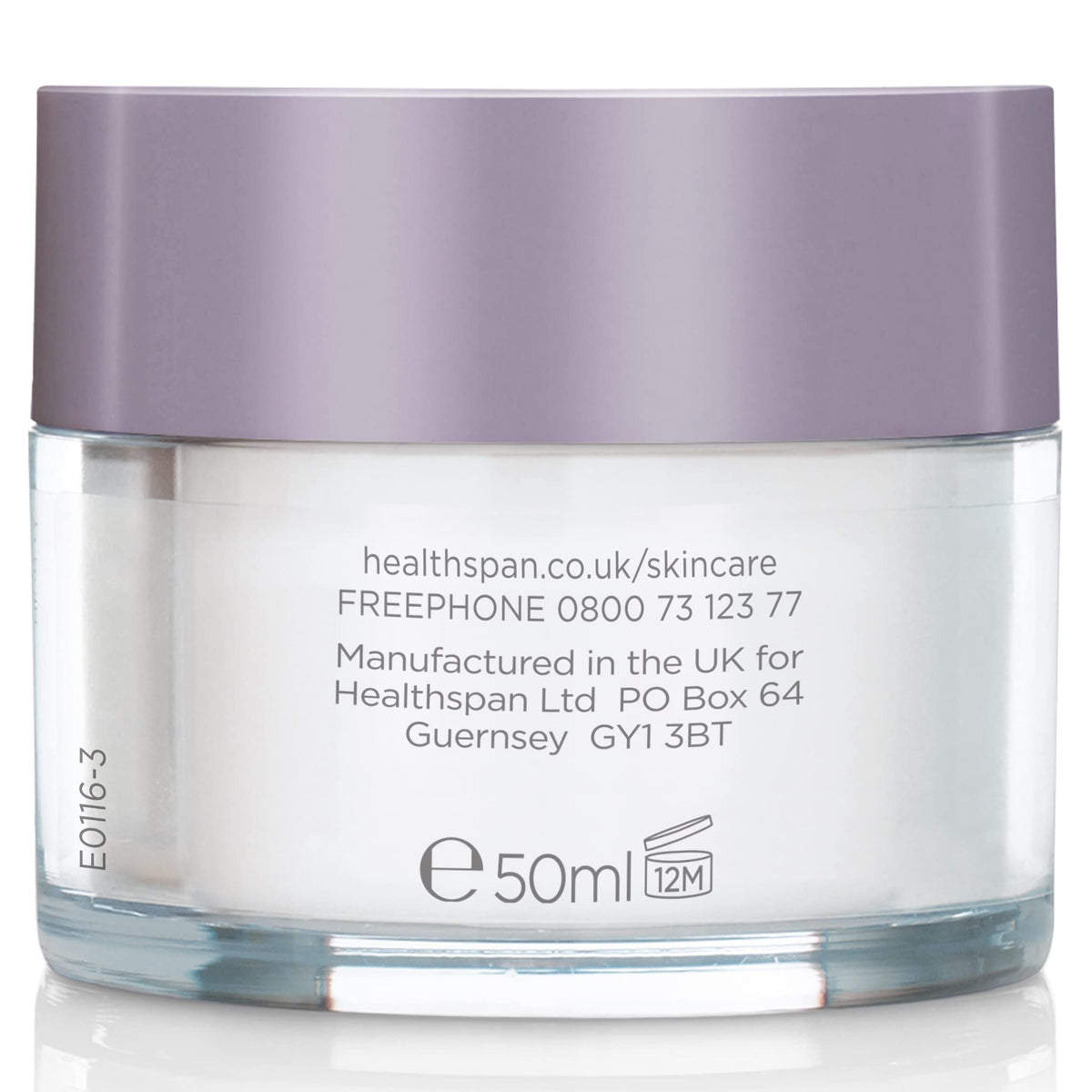 healthspan Healthspan Replenish Anti-Ageing Night Cream (50ml) | Natural Plant Oestrogens | Added Vitamin C | High Levels of Ceramides, Pro-Vitamin B5, Vitamin E & Squalene | Menopause