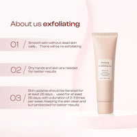 Purifying Exfoliating Gel for Women, Exfoliating Gel Face Scrub, Gentle Peeling Exfoliator, Softens Dead Skin, Cleansing & Moisturizing Facial Care