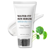 TBeautfave Madagascar Centella Sunscreen, Centella Sun Cream SPF 50 Pa++++, Water-Fit Sun Serum with Pure Centella, SPF 50 Face Moisturiser, Broad Spectrum UV Protection, Hydrating & Soothing Korean Sunscreen