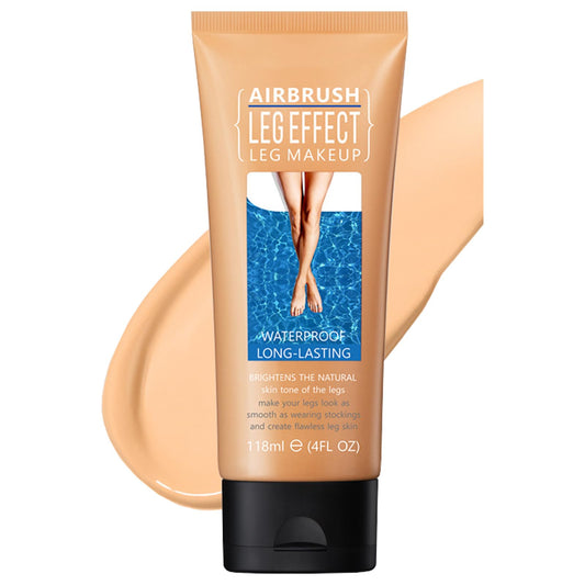 Leg Makeup To Cover Veins, Self Tanning Lotion, Gradual Tan Moisturiser, Body Makeup, Skin Firming Body Cream | Lightweight, Waterproof Formula | Long-Lasting Tan & Even Skin Tone