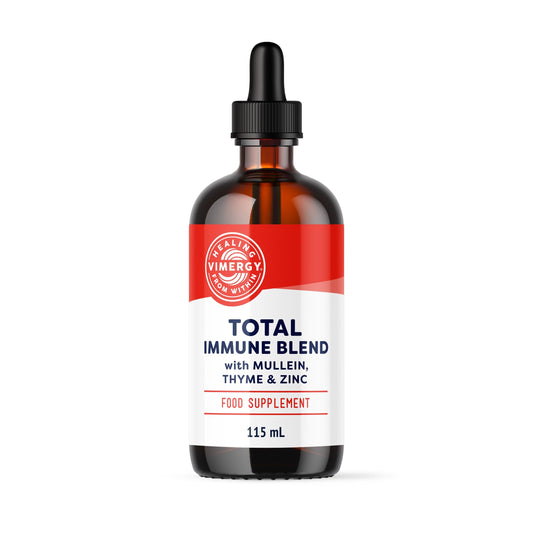 Vimergy Total Immune Blend– Fast-Absorbing Immune Support – All-Season, zinc, Thyme, & Mullein Drops – Non-GMO, Vegan, 57 serv (115 mL)
