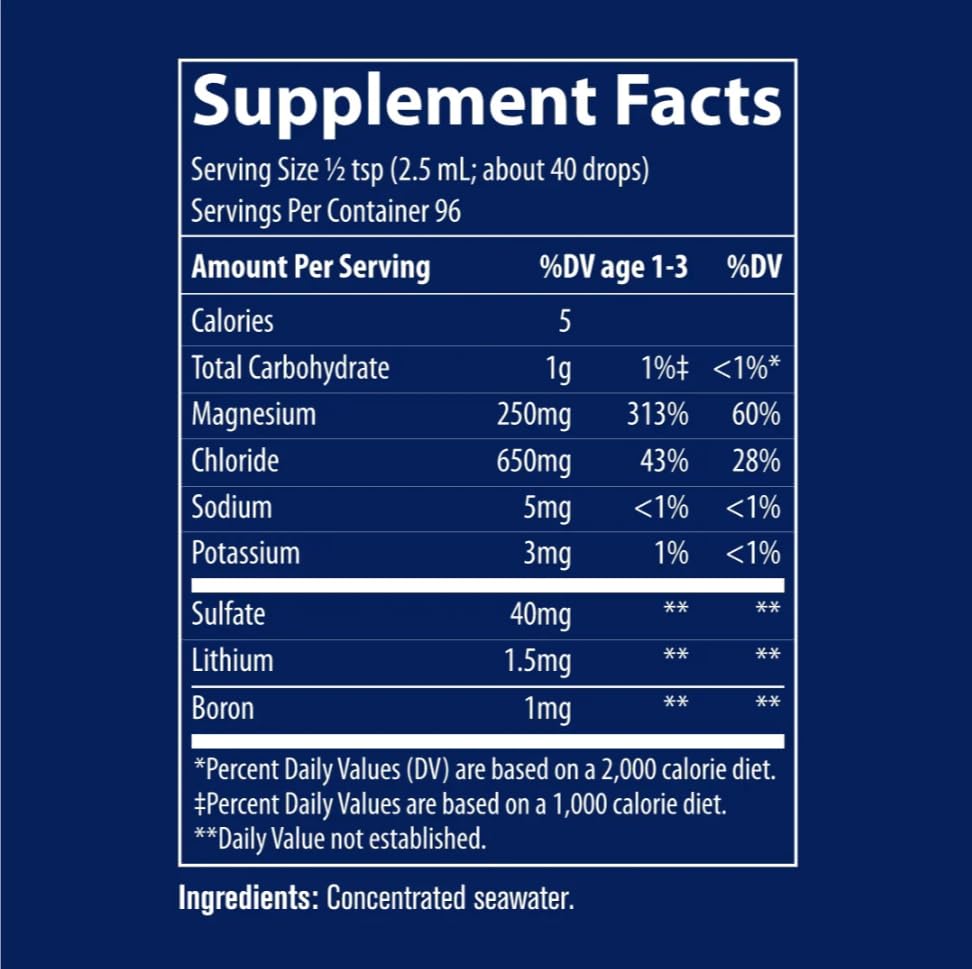 Mineral Drops, Concentrace, Non-GMO, Gluten-Free, Unflavored 118ml