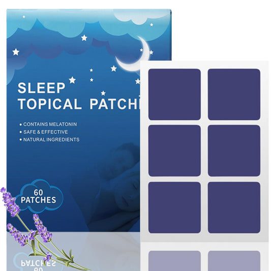Veroa 60 Pcs Sleep Patches for Adults Melatonin Sleep Aids - Fast Efficient,Cruelty-Free Non-Allergenic,Drug-Free Natural Sleep Patches Help Deep Sleep Adults