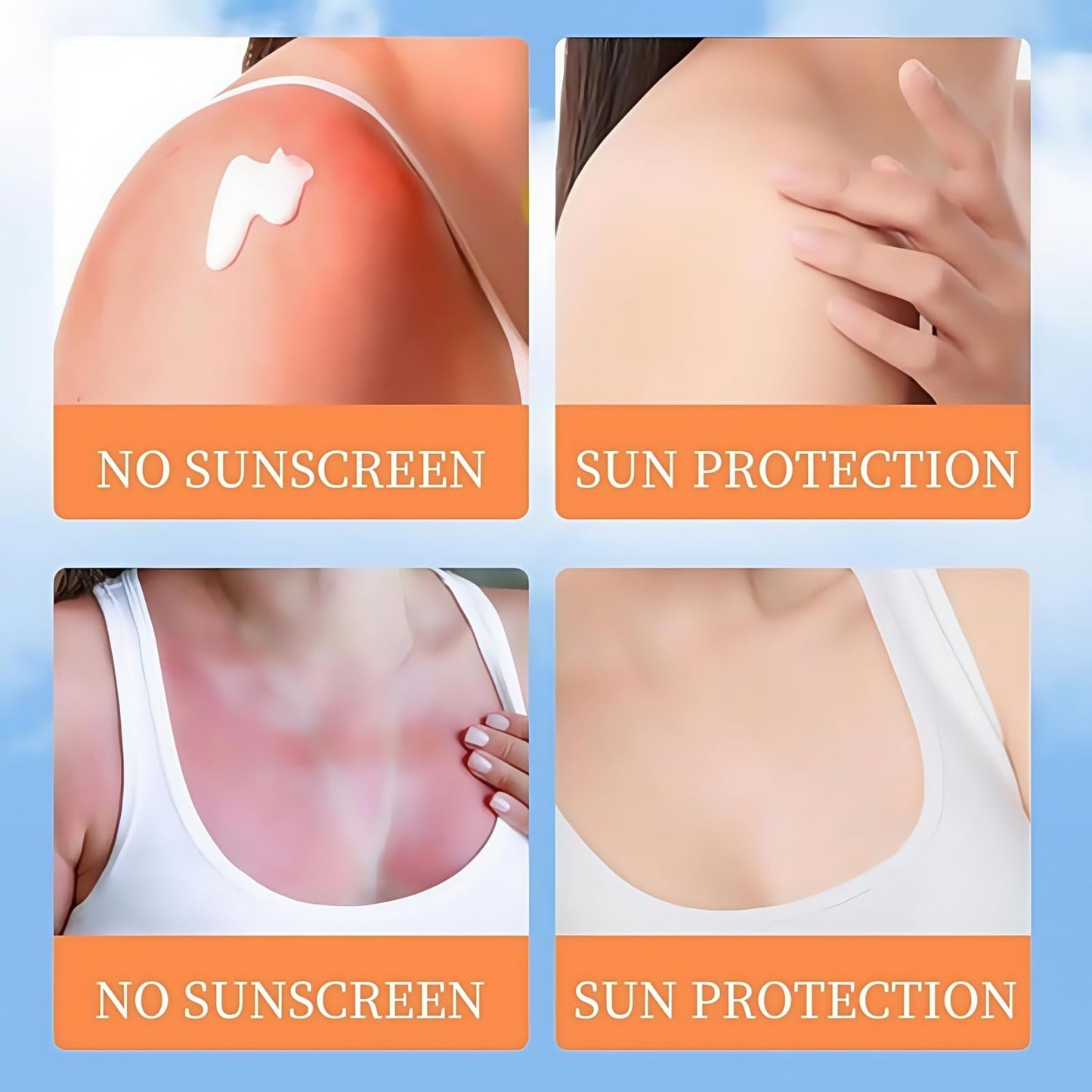 Fankayi Collagen Sunscreen SPF 90 PA+++,Ultra High Protection Sunblock Against UVA/UVB,Factor 90 Sun Cream Face Moisturiser,Ultra Light UV Protetion Face Sunscreen,Sunscreen Fa/ce,Factor 90 Sun Cream