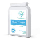 swiss bioenergetics Marine Collagen 600mg 60 Capsules - Highly Bioavailable Naticol® Type 1 Produced by enzymatic hydrolysis ensuring The Highest Levels of oligopeptides with Maximum Purity