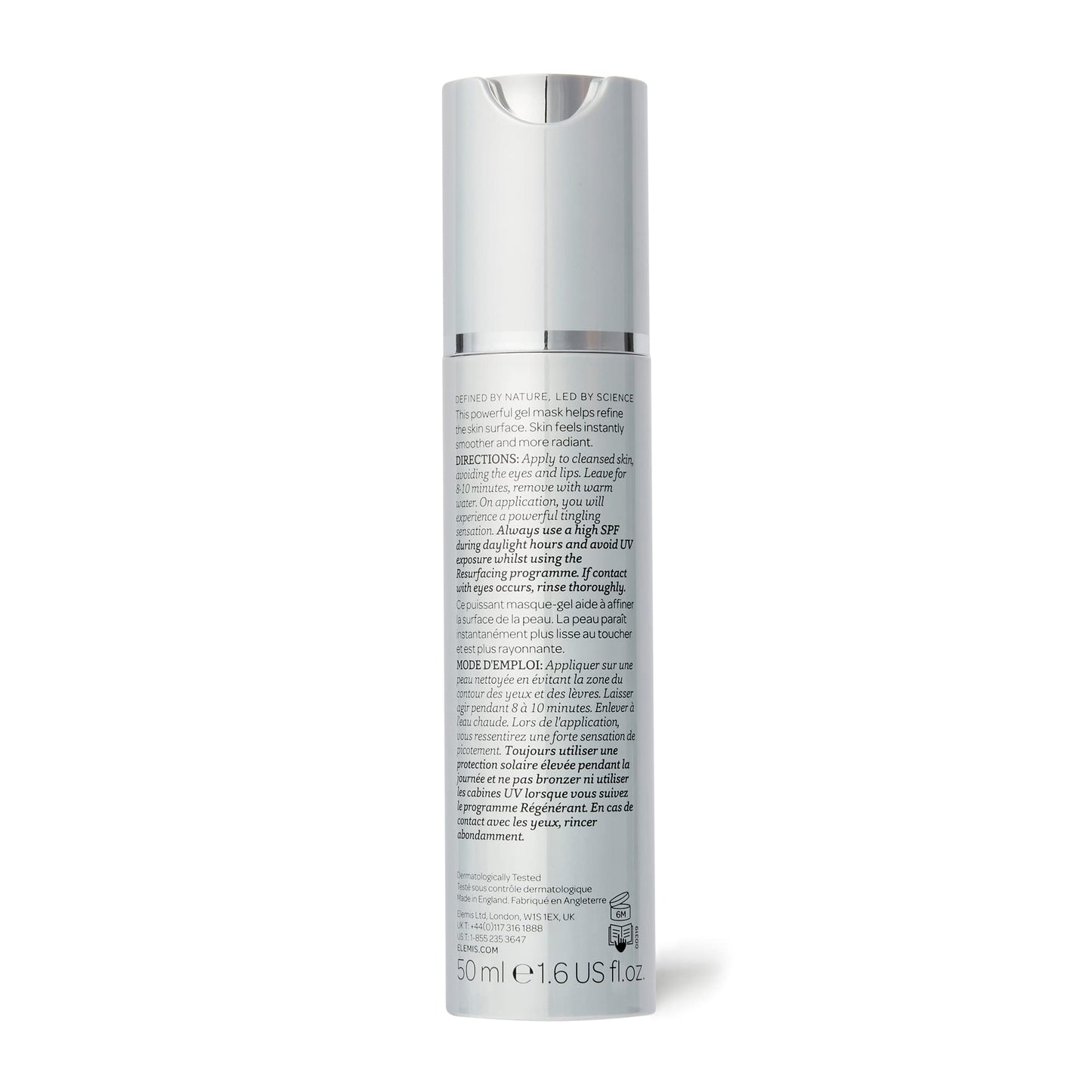 Elemis ELEMIS Dynamic Resurfacing Gel Mask, Anti-Wrinkle Mask for Smooth and Radiant Skin, Powerful Face Gel-Mask to Firm and Hydrate, Anti-Ageing Skin Care with Patented Tri-Enzyme Technology, 15ml