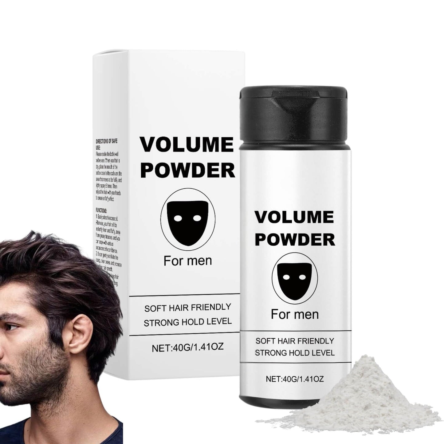 Generic Volume Powder for Men, Hair Styling Powder, Texture Powder for Fluffy Hair, Mens Hair Powder, 40g/ 1.41oz