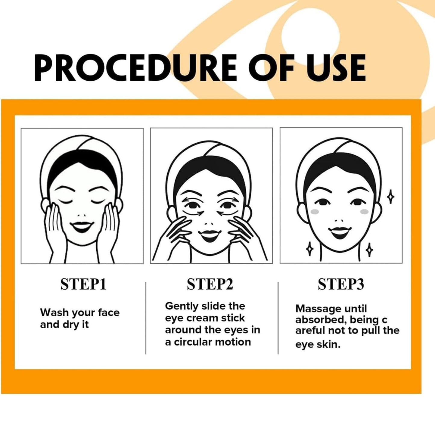 LaluluTek Turmeric Retinol Eye Stick - Under Eye Cream for Dark Circles and Puffy Eyes - Anti Wrinkle and Firming Formula - Reduces the Growth of Fine Lines - Anti Aging - Turmeric Eye Cream Stick