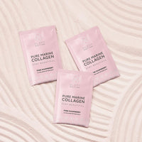 Plent PLENT Pure Marine Collagen Pink Raspberry - Hair, Skin, Nail Support Supplement Marine Collagen peptides - 30 Days Supply Box 30 sachets